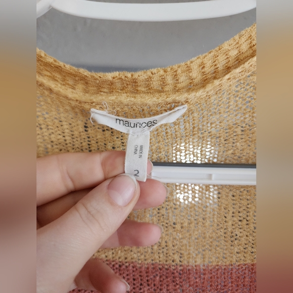 Maurices Stripe Cardigan - Picture 5 of 5